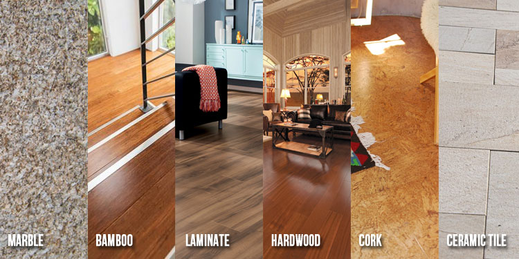 Different Types of Flooring For Your House